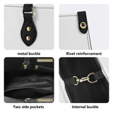 Luxury Leather Canadian Flag Purse