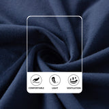 navy blue men's t-shirt fabric